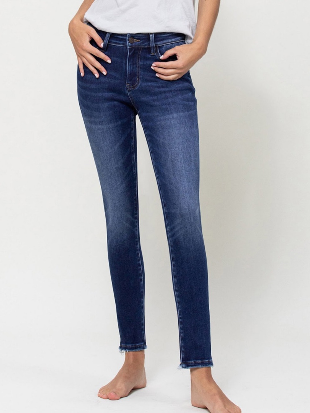 Vervet Women's Mid Rise Ankle Skinny Jeans NWT